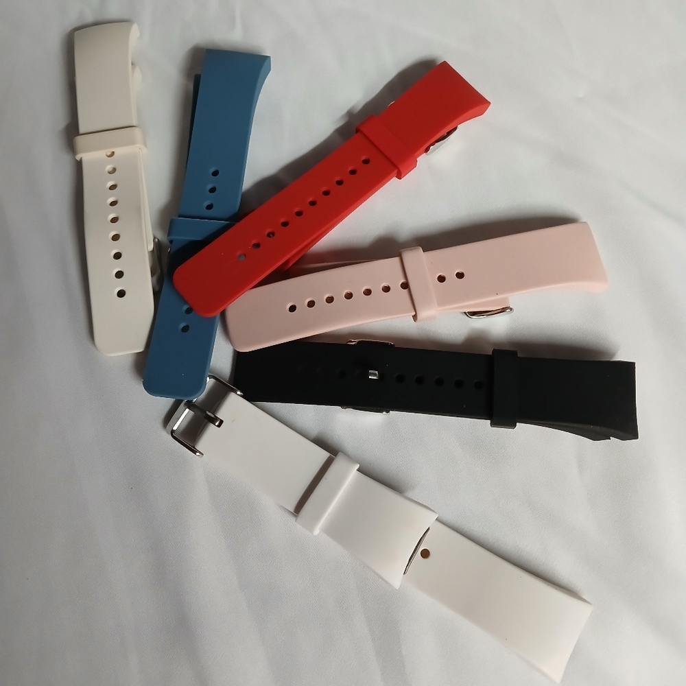 Samsung S2 Watch Colorful Silicone Watch Bands Set of 6